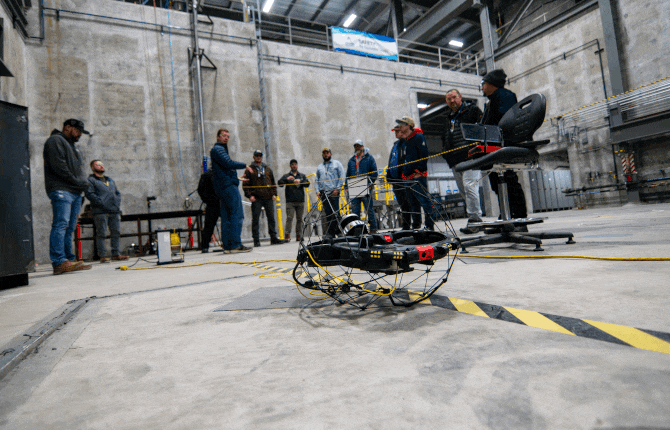 Cutting-Edge Technology Drives Innovative Drone Mission for Calcine Retrieval in Idaho