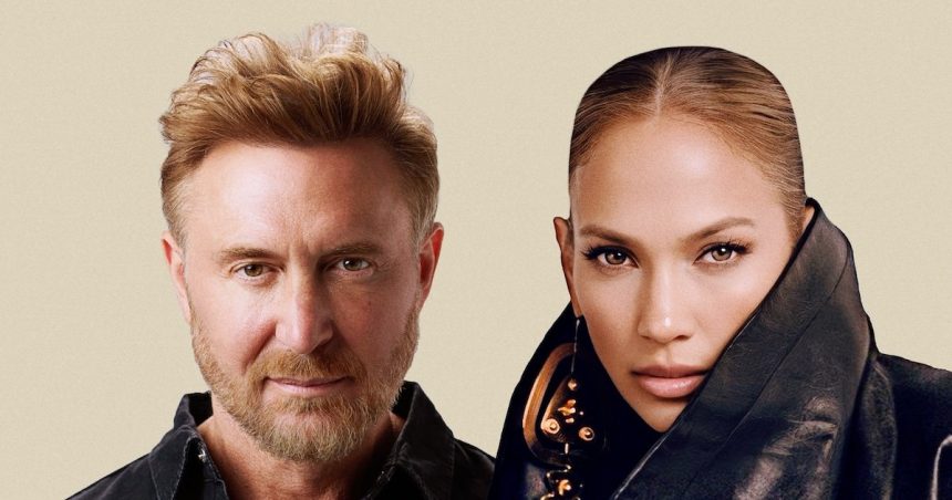 Jennifer Lopez David Guetta Save Me Tonight composite photo cropped