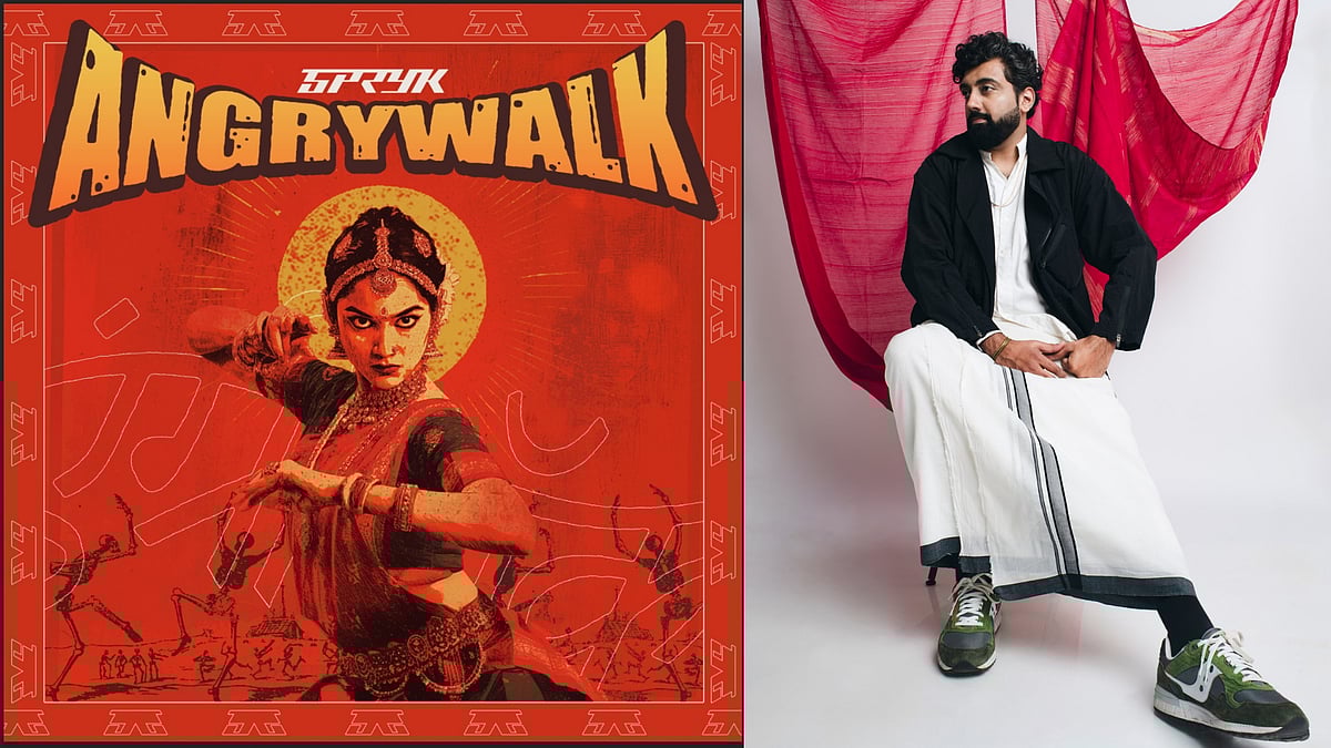 Spryk Infuses Club Vibes with the Melodrama of Bollywood’s Golden Era in ‘Angrywalk’