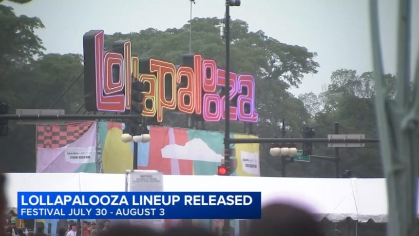 lollapalooza 2026 lineup pairs pop stars with legendary rock