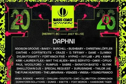 Bass Coast Announces Lineup for 2026 Edition