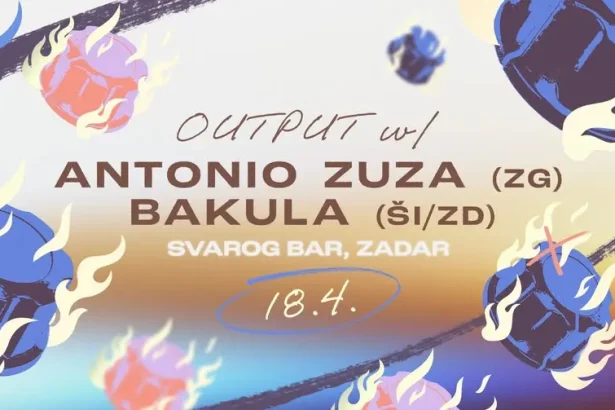 Antonio Zuza and Bakula Set for OUTPUT Night