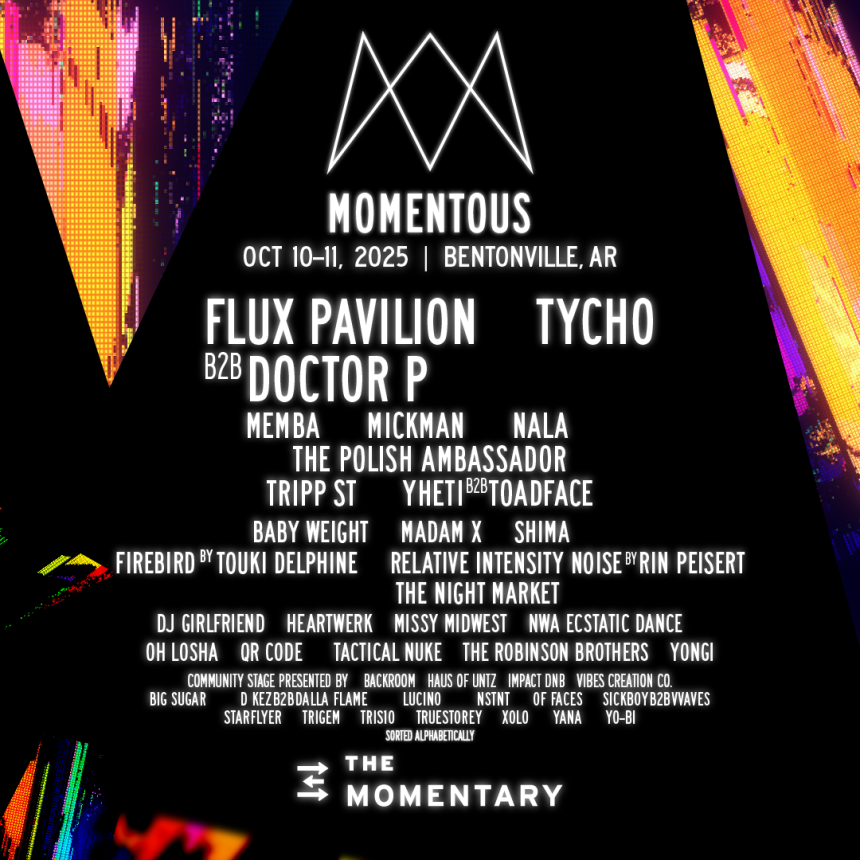 Momentary Reveals Lineup for EDM Festival Momentous 2025