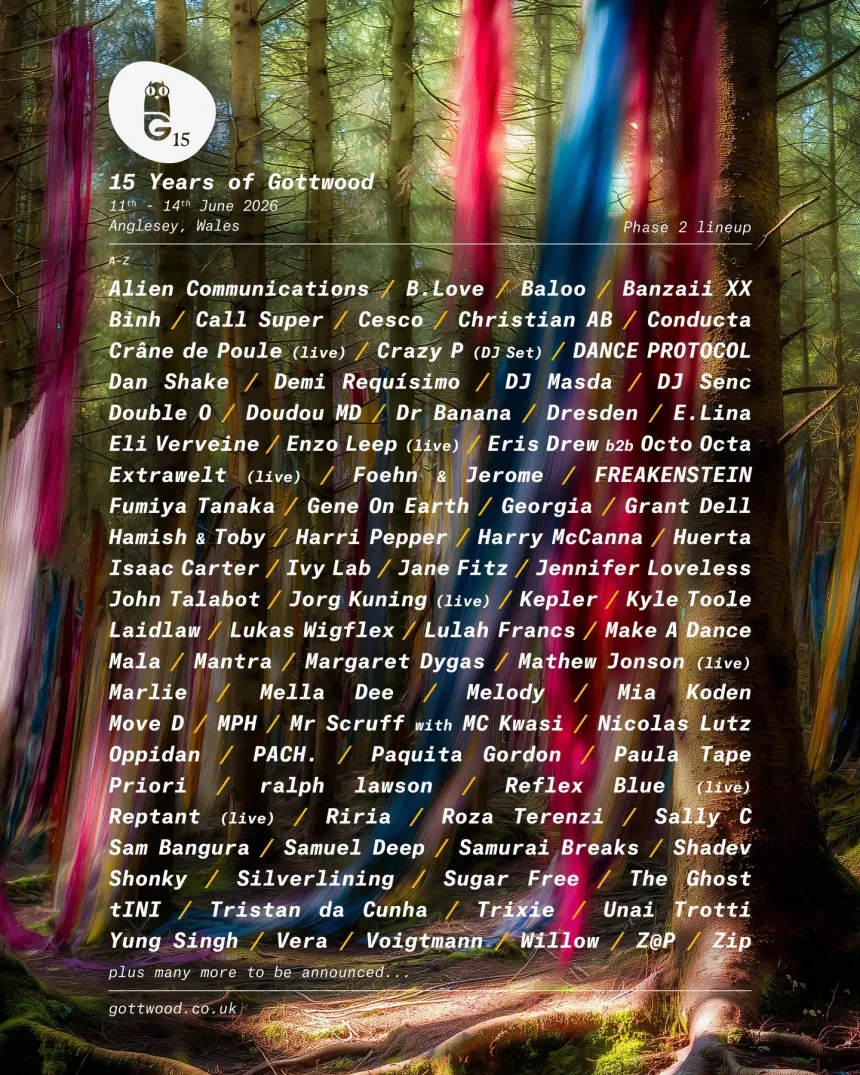 02 Gottwood 2026 Lineup Poster