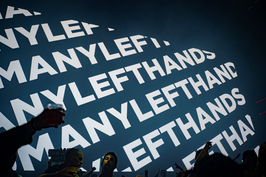 Absen ignites visuals for TooManyLeftHands Friends