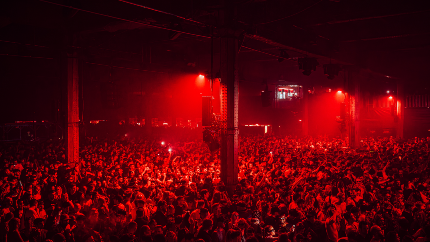 apple music to livestream warehouse project sets