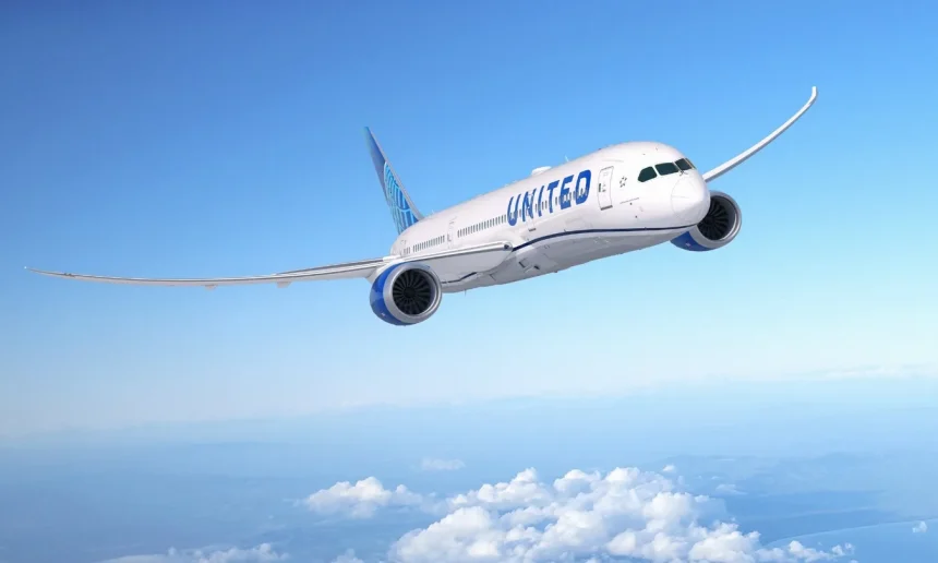 Boeing and United Airlines 787s