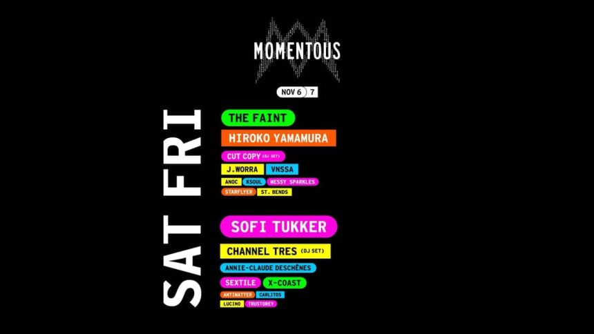 momentous festival