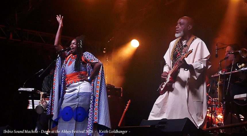 Ibibio Sound Machine Down at the Abbey Festival 2026 KG