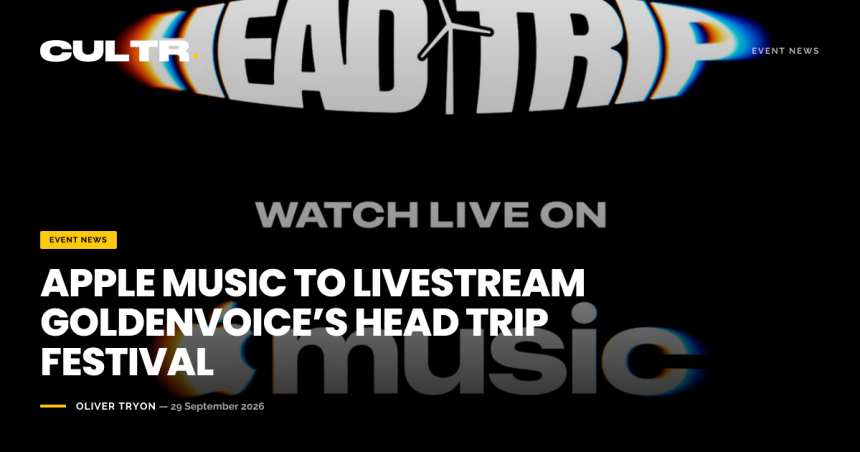 titleAppleMusictoLivestreamGoldenvoiceE28099sHeadTripFestivalcategoryEventNewsimght