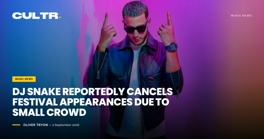 titleDJSnakeReportedlyCancelsFestivalAppearancesDuetoSmallCrowdcategoryMusicNewsimgh