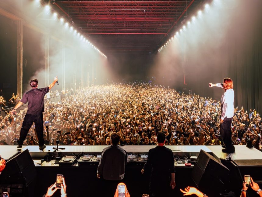 WORSHIP members Sub Focus, Dimension, Culture Shock and 1991 bringing drum and bass to arenas