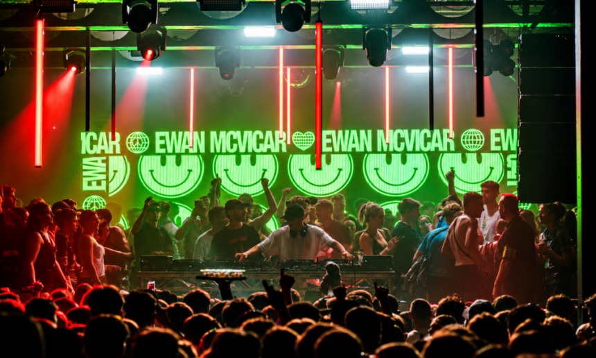 Neon Green Warehouse DJ Set 1000x600