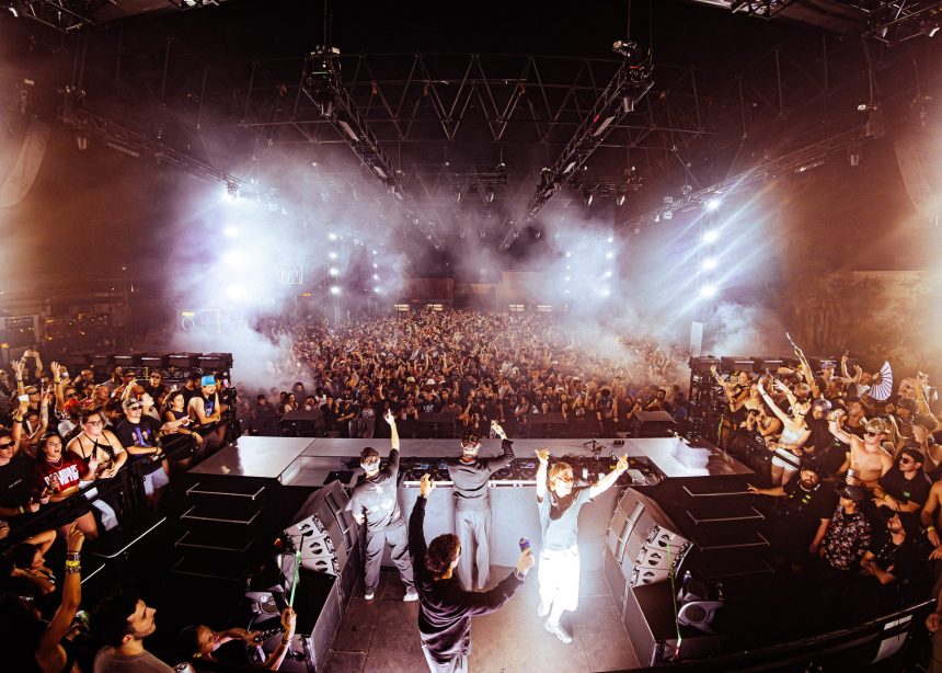WORSHIP drum & bass collective performing at Factory Town in Miami
