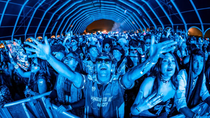 Crowd at a Phoenix music festival during fall 2026